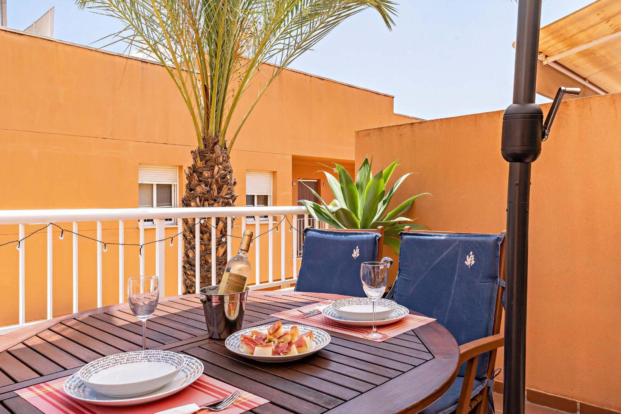 Ferienwohnung Aguamarina Golf Mojácar Exterior foto
