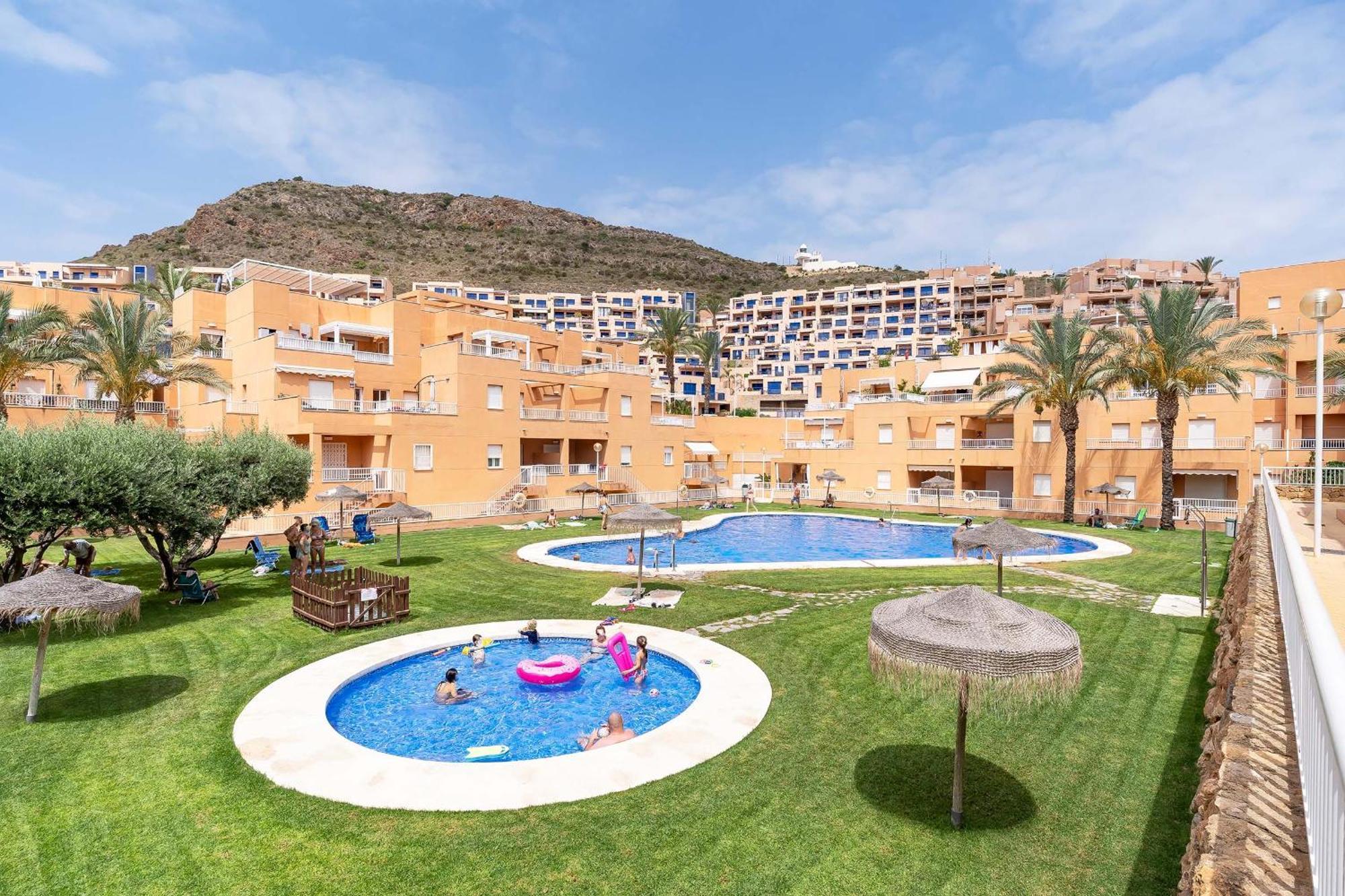 Ferienwohnung Aguamarina Golf Mojácar Exterior foto