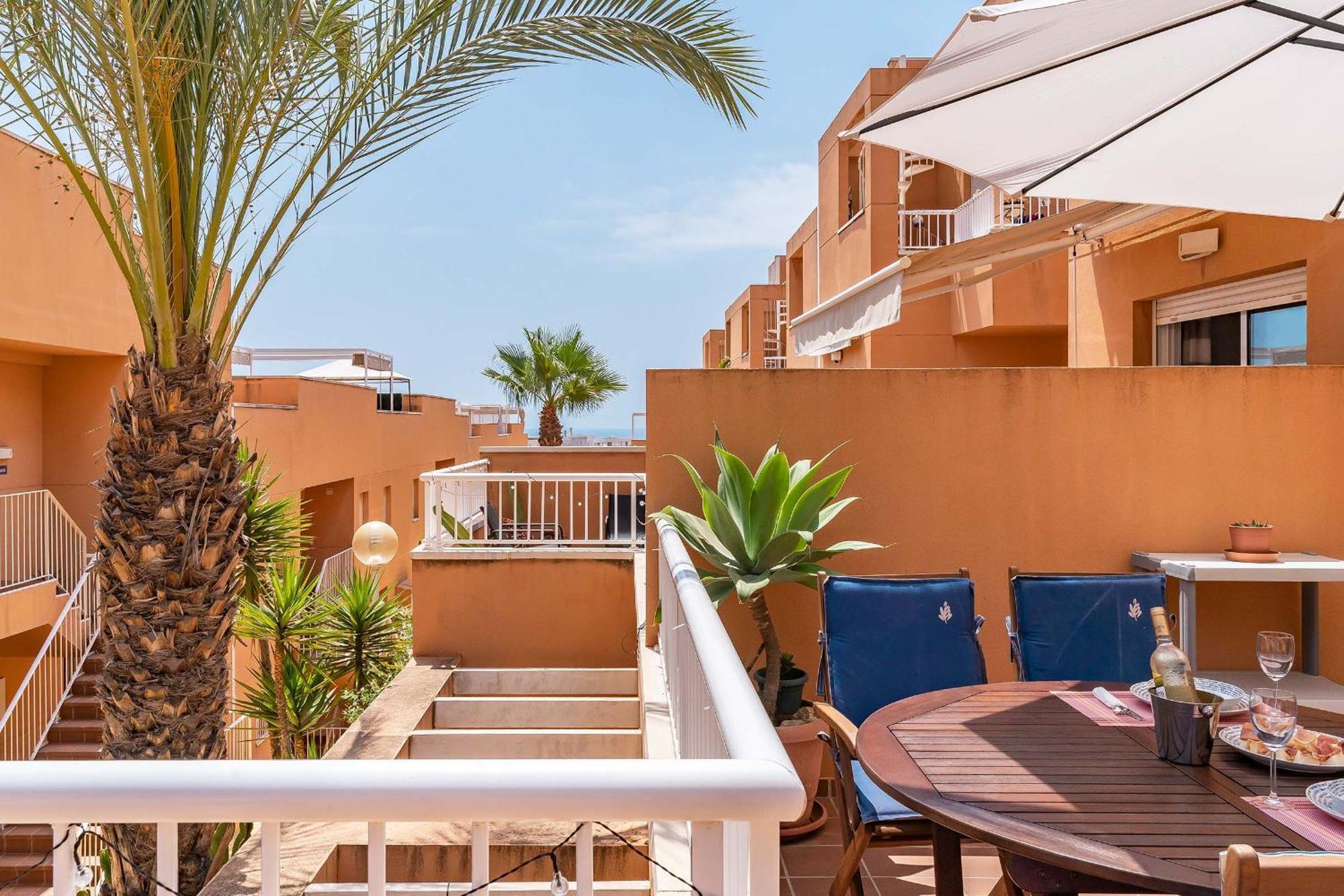 Ferienwohnung Aguamarina Golf Mojácar Exterior foto